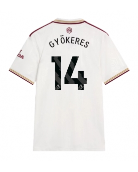 Billige Fotballdrakt Arsenal Viktor Gyokeres #14 Replika Tredjedrakt 2025-26 Kortermet Billige Fotballdrakt Arsenal Viktor Gyokeres #14 Replika Tredjedrakt 2025-26 Kortermet